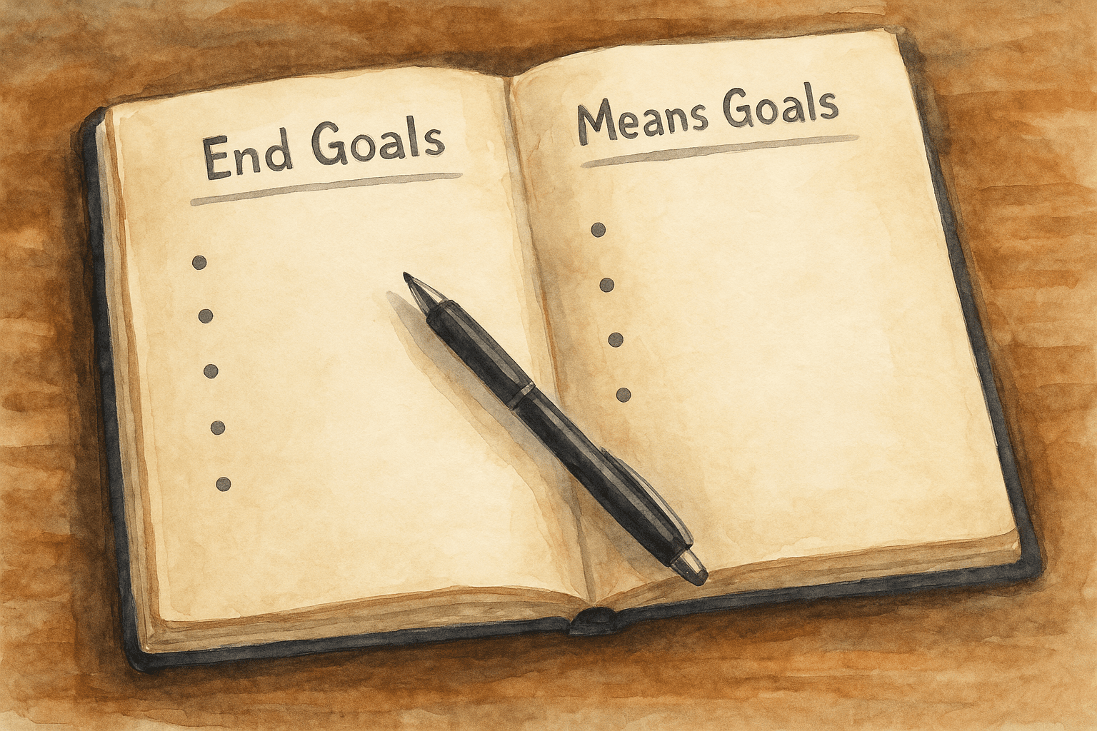 Means Goals vs. End Goals